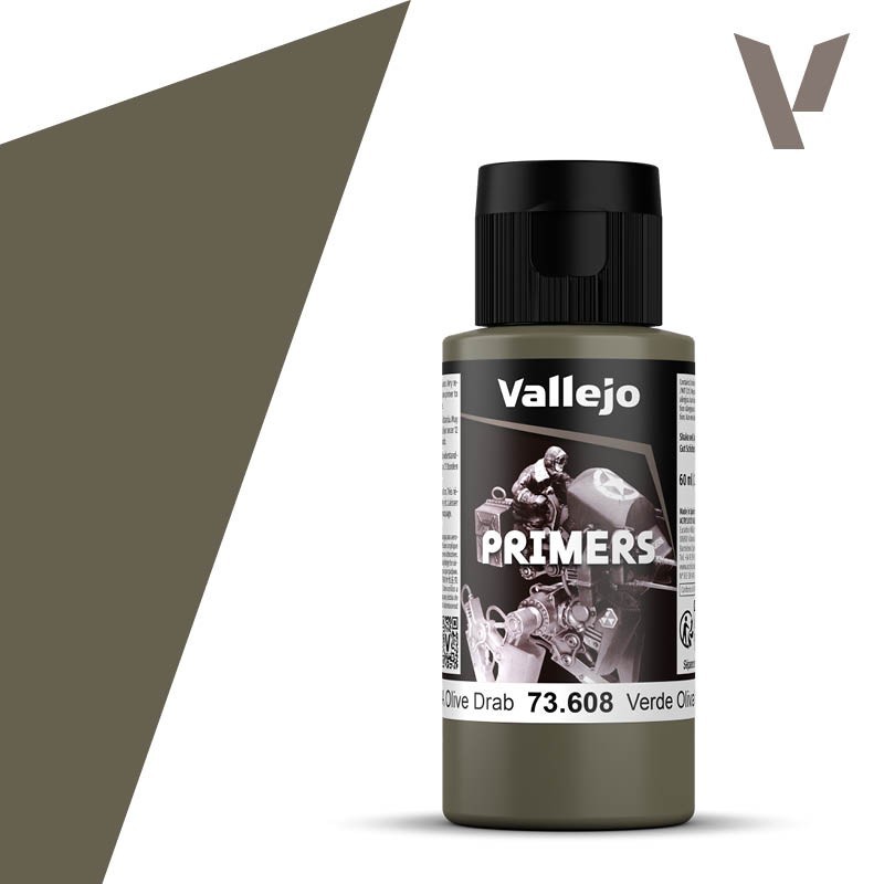SURFACE PRIMER: VERDE OLIVA U.S. (60 ml) vallejo imprimacion acrilica