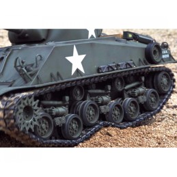 CARRO COMBATE RC 1:16 US Sherman M-4 A3E8 (105mm) Full Option