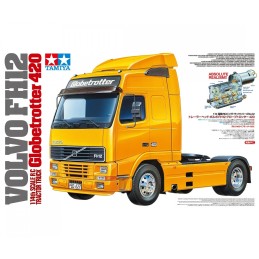 Camion RC Kit 1/14 Volvo FH12 Globetrotter 420 Kit