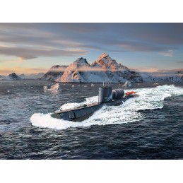 SUBMARINO U.S.S. Nautilus -Escala 1/305- Revell 05184