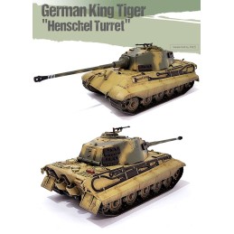 CARRO DE COMBATE Sd. Kfz. 182 KINGTIGER -Escala 1/72- ACADEMY 13423