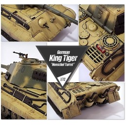 CARRO DE COMBATE Sd. Kfz. 182 KINGTIGER -Escala 1/72- ACADEMY 13423