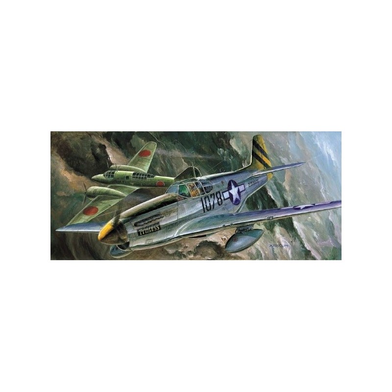 NORTH AMERICAN P-51C Mustang -Escala 1/72- Academy 12441