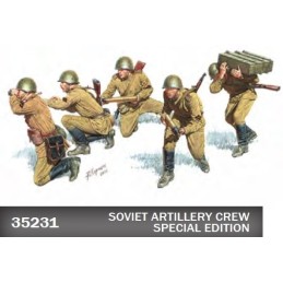 SERVIDORES ARTILLERIA SOVIETICOS - ESCALA 1/35 - MINIART 35231