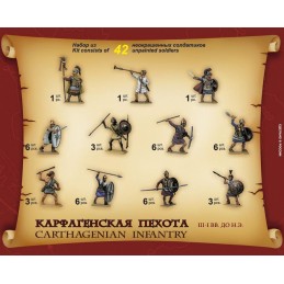 INFANTERIA CARTAGINESA (Siglo III - I A.J.C.) -Escala 1/72- Zvezda 8010 INFANTERIA CARTAGINESA (Siglo III - I A.J.C.) -Escala 1/72- Zvezda 8010