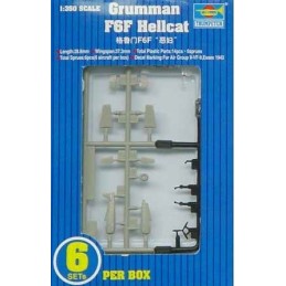 GRUMMAN F6F HELLCAT (6 unidades) -Escala 1/350- Trumpeter 06210