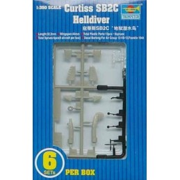 CURTISS SB2C HELLDIVER (6 unidades) -Escala 1/350- Trumpeter 06211