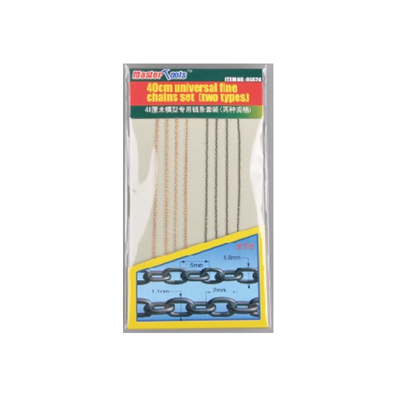 SET DE CADENAS -Sin Escala- Trumpeter Master Tools 06624 SET DE CADENAS -Sin Escala- Trumpeter Master Tools 06624