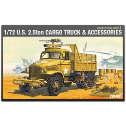 CAMION U.S. ARMY & ACCESORIOS -Escala 1/72- Academy 13402