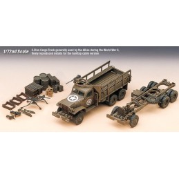 CAMION U.S. ARMY & ACCESORIOS -Escala 1/72- Academy 13402 CAMION U.S. ARMY & ACCESORIOS -Escala 1/72- Academy 13402