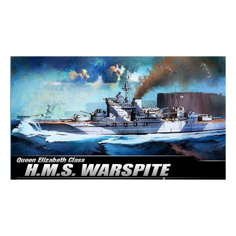 ACORAZADO H.M.S. WARSPITE -Escala 1/350- Academy 14105