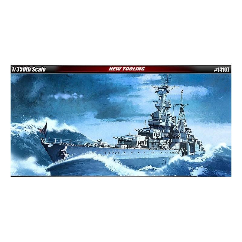 CRUCERO U.S.S. INDIANAPOLIS CA-35 -Escala 1/350 - Academy 14107 CRUCERO U.S.S. INDIANAPOLIS CA-35 -Escala 1/350 - Academy 14107