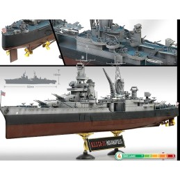 CRUCERO U.S.S. INDIANAPOLIS CA-35 -Escala 1/350 - Academy 14107 CRUCERO U.S.S. INDIANAPOLIS CA-35 -Escala 1/350 - Academy 14107