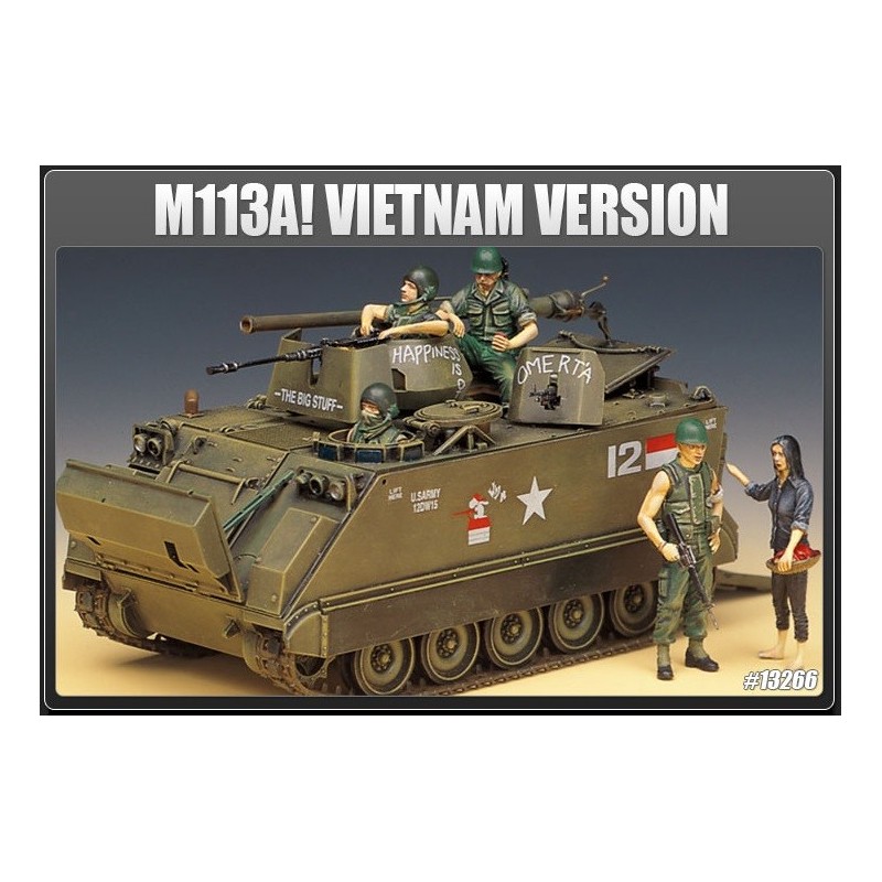 TRANSPORTE DE TROPAS M-113 "VIETNAM" -Escala 1/35- Academy 13266