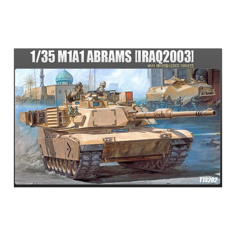 CARRO DE COMBATE M-1A1 ABRAMS "IRAQ 2003" -Escala 1/35- Academy 13202