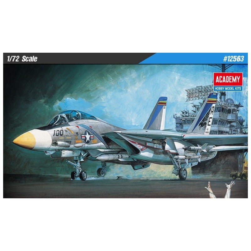 GRUMMAN F-14 A TOMCAT "VF-143 Pukin Dogs" -Escala 1/72- Academy 12563