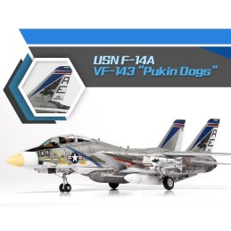 GRUMMAN F-14 A TOMCAT "VF-143 Pukin Dogs" -Escala 1/72- Academy 12563