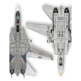 GRUMMAN F-14 A TOMCAT "VF-143 Pukin Dogs" -Escala 1/72- Academy 12563