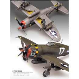 REPUBLIC P-47 D THUNDERBOLT "RAZORBACK" -Escala 1/72- Academy 12492
