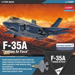 LOCKHEED MARTIN F-35 A LIGHTNING II -Escala 1/72- Academy 12561