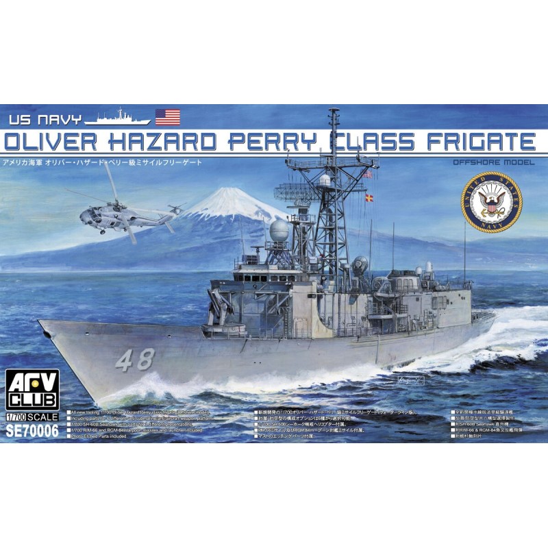 FRAGATA CLASE OLIVER HAZARD PERRY -Escala 1/700- AFV Club SE70006 FRAGATA CLASE OLIVER HAZARD PERRY -Escala 1/700- AFV Club SE70006