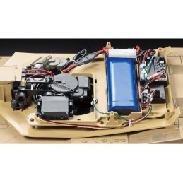 CARRO DE COMBATE TANQUE RC 1/16 US MBT M1A2 Abrams Full Option TAMIYA 56041