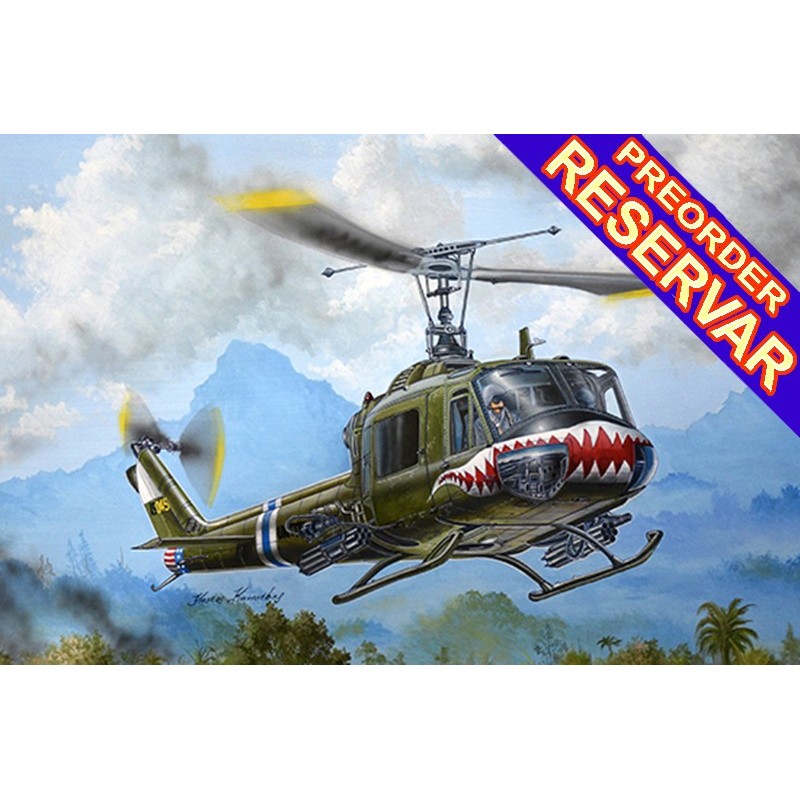 BELL UH-1B Huey "Gunship" -Escala 1/35- Trumpeter 5112