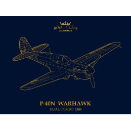CURTISS P-40 N WARHAWK "Royal Class" -Escala 1/48- Eduard R0025