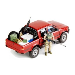 PICKUP & EQUIPAMIENTO -Escala 1/35- Meng Model VS-002