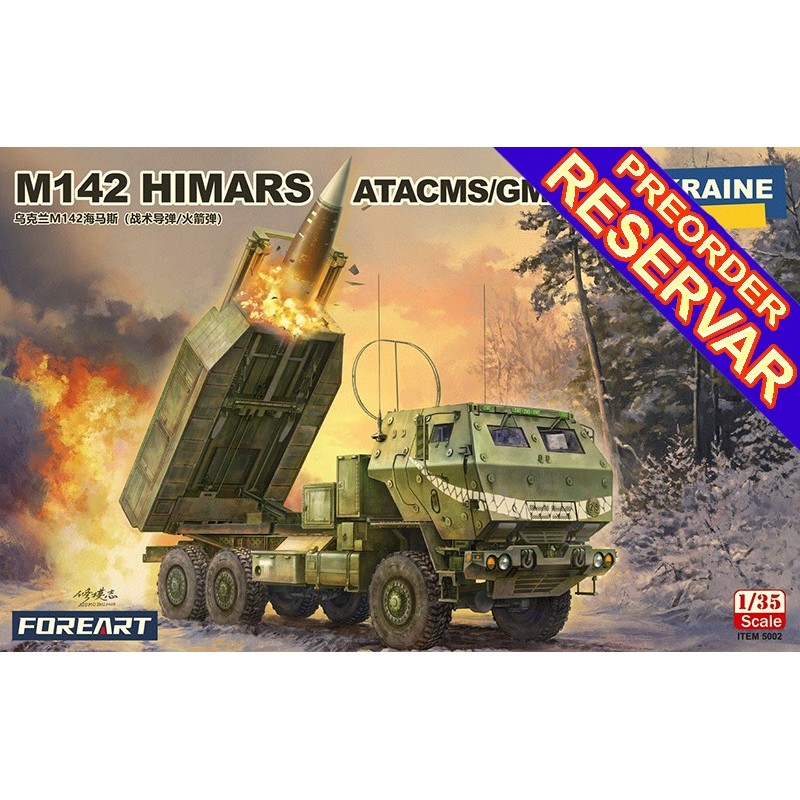 SISTEMA DE LANZACOHETES M-142 HIMARS (High Mobility Artillery Rocket System) "ATACMS / GMLRS" -Escala 1/35- FOREAR 5002