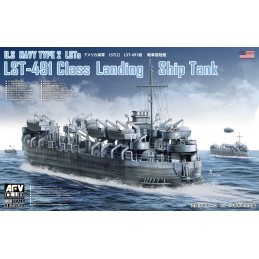 BUQUE DE DESEMBARCO DE CARROS Mk-2 (LST-491) -Escala 1/350- AFV SE73519