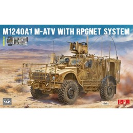 VEHICULO BLINDADO M-1240A1 MATV & RPGNet System -Escala 1/35- RyeField Model 5145