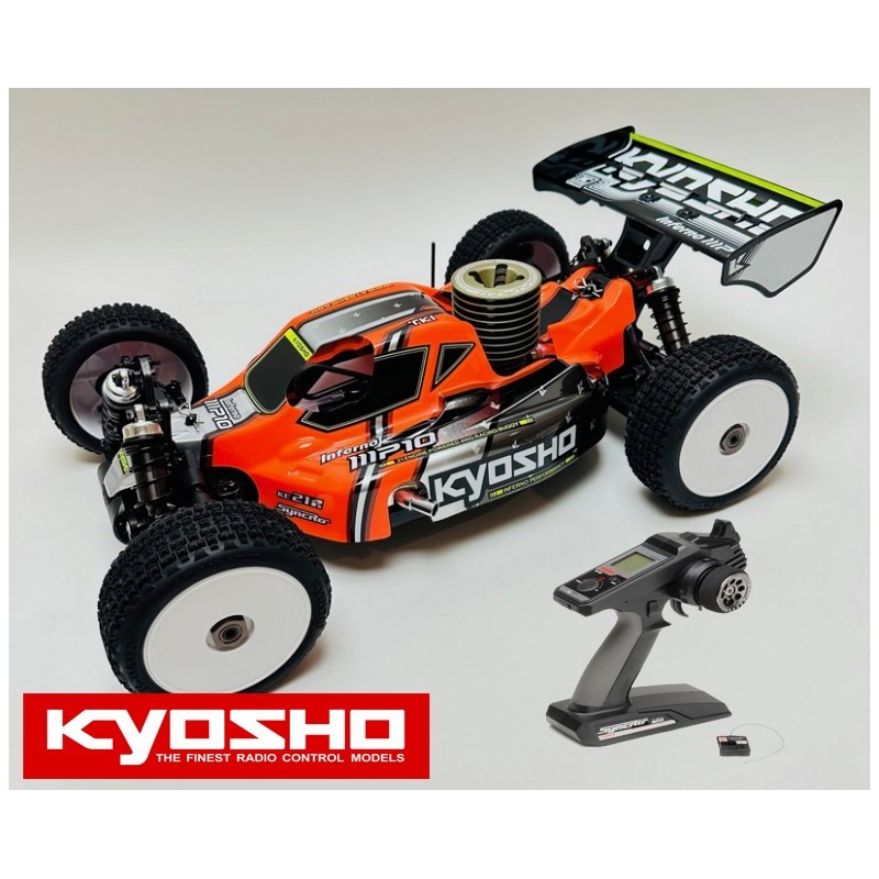 COCHE INFERNO MP10 1/8 RC NITRO RTR CON MOTOR KE25SP2 EDITION CON TIRADOR