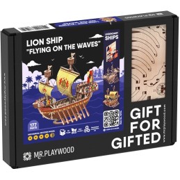 KIT MADERA 3D BARCO LEON PLAYWOOD