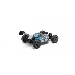 COCHE KYOSHO Inferno Neo 4.0 1:8 RC Brushless EP Readyset - T2 Blanco - Celeste K.34118T2B
