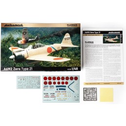 MITSUBISHI A6M2 ZERO Type 21 -Escala 1/48- Eduard 82212