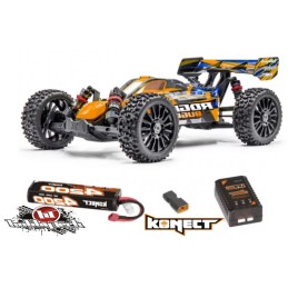 COCHE HOBBYTECH Rogue BUGGY NARANJA - PACK con batería y cargador 1.ROGB.OR.RTR-PACK