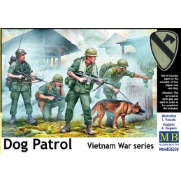 Vietnam: DOG PATROL -Escala 1/35- Master Box 35238