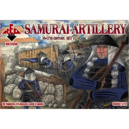 ARTILLERIA SAMURAI (Siglo XVI - XVII) Set.1 -Escala 1/72- Red Box 72090