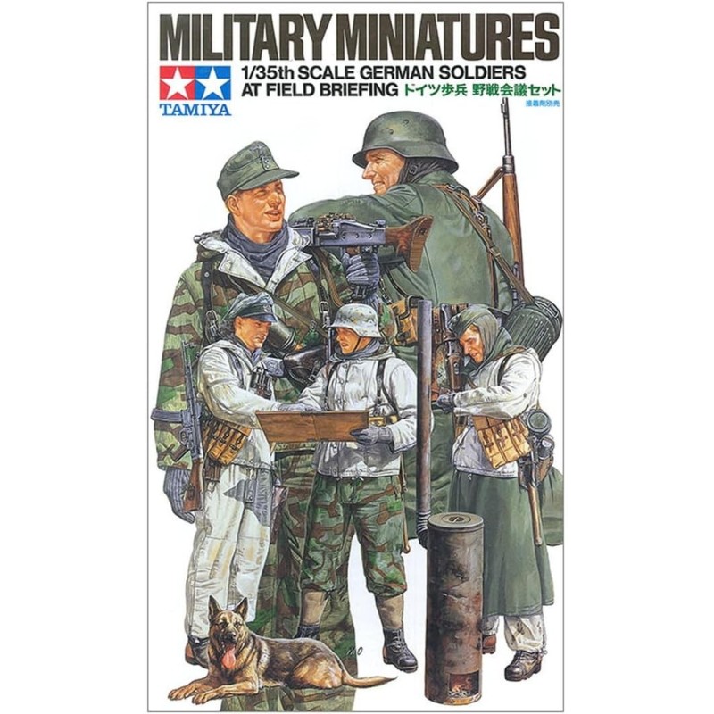 INFANTERIA ALEMANA (Equipo de Invierno) -Escala 1/35- Tamiya 35212