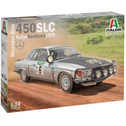 MERCEDES-BENZ 450 SLC "Rallye Bandama 1979" -Escala 1/24- Italeri 3632