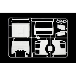 CAMION MERCEDES-BENZ 1850 SK EUROCAB 6 X 4 -Escala 1/24- Italeri 3924