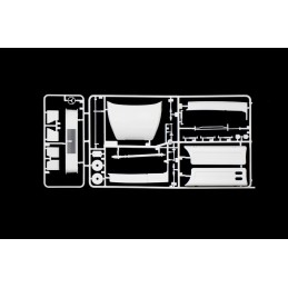CAMION MERCEDES-BENZ 1850 SK EUROCAB 6 X 4 -Escala 1/24- Italeri 3924