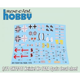 HEINKEL HE-162 SPATZ -Escala 1/72- Special Hobby SH72341