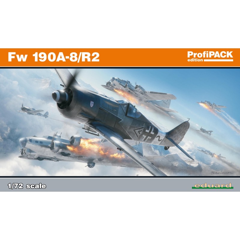 Focke-Wulf Fw 190 A-8 / R2 -Escala 1/72- Eduard 70112