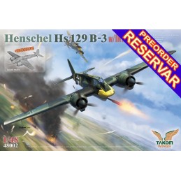 Henschel Hs 129 B-3 (Interiores) -Escala 1/48- Takom 48002
