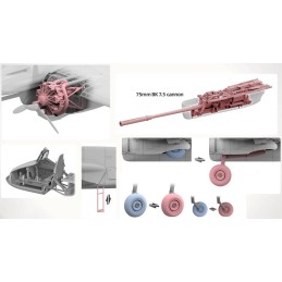 Henschel Hs 129 B-3 (Interiores) -Escala 1/48- Takom 48002