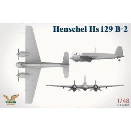 Henschel Hs 129 B-2 (Interiores) -Escala 1/48- Takom 48001