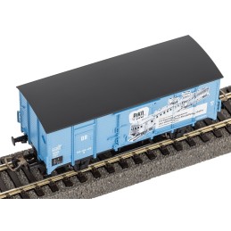 VAGON MERCANCIAS CERRADO "PIKO" DR Epoca III -Escala 1/87 - h0- Piko 24502
