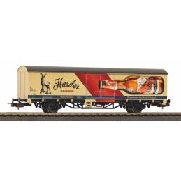 VAGON MERCANCIAS CERRADO "CERVEZA HARDER" BLS Epoca IV -Escala 1/87 - h0- Piko 27727